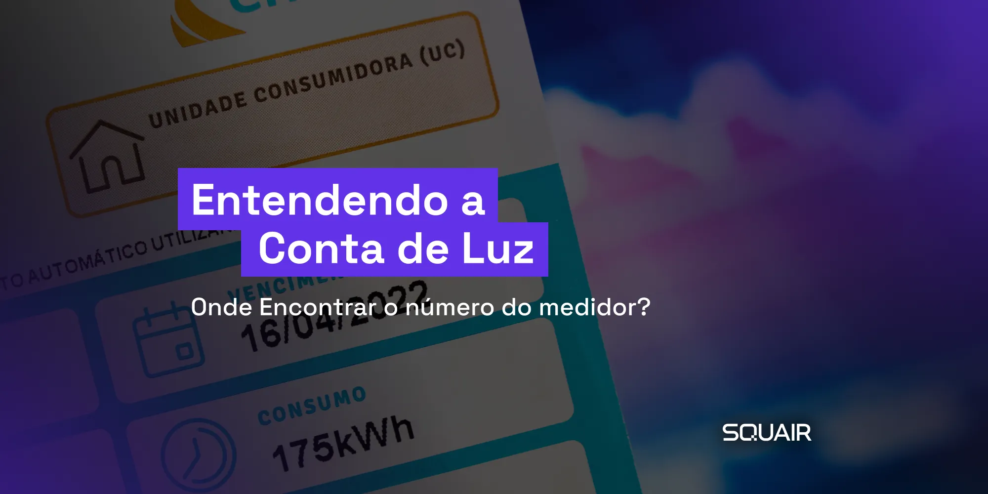 Entendendo a Conta de Luz Onde Encontrar o número do medidor